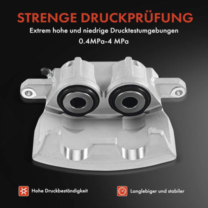 Frankberg Remklauw remklauw compatibel met Infiniti Q50KolE.O.S remklauw zonder rem front links en rechts één kant 2 pistons set van twee stuks vervanging # 410114GA0A