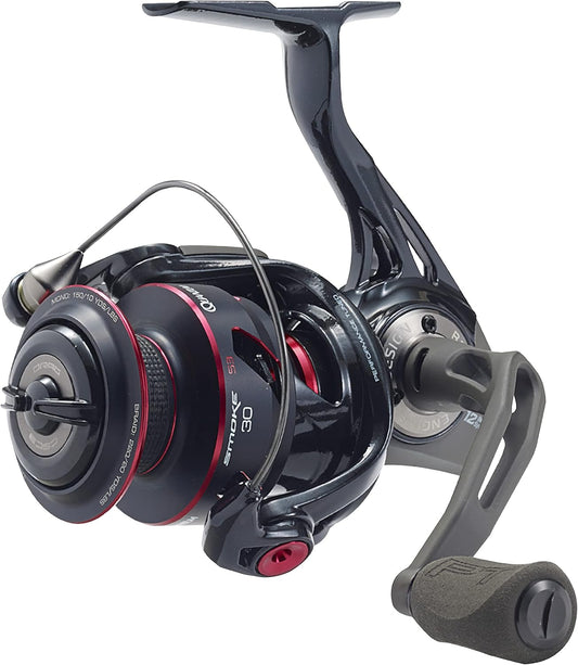 Zebco/Quantum Smoke S3 PT Inshore maat 30 6,0: 1 vertaling 88,9 cm Ophalen rate 20 LB MAX Drag Spinning Reel