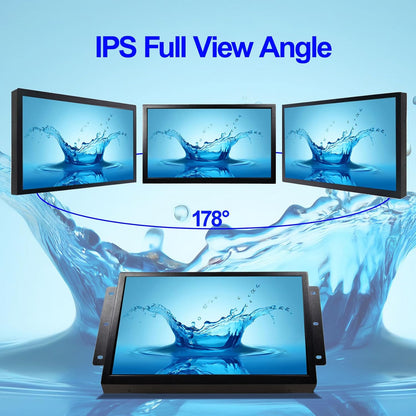 Touchscreen Monitor – Touchscreen Scherm – Interactief Display – Capacitive Touchscreen – Portable Monitor – 13,3 Inch FHD – Metaal Behuizing Met Speakers