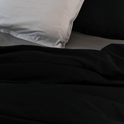 Basic Funda Nórdica 140 x 200 cm (Cama 80) zwart