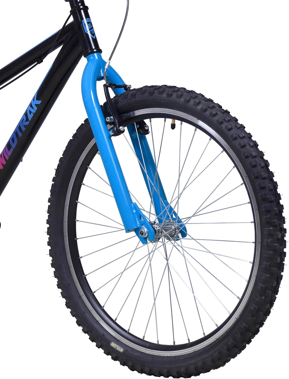 Wildtrak - Stalen mountainbike, volwassenen, 26 inch, 1 versnelling, zwart