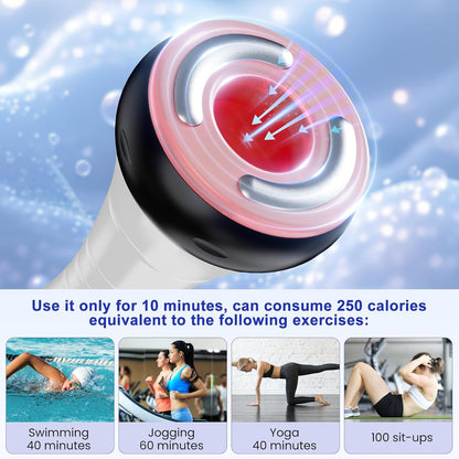 40K Cellulitis Massageapparaat – Anti-Cellulitis Apparaat – Afslankapparaat – Cavitatieapparaat – Radiofrequentieapparaat – 4-In-1 – 10 Intensiteitsniveaus
