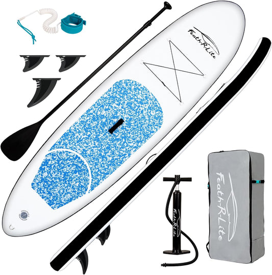 <font dir="auto" style="vertical-align: inherit;"><font dir="auto" style="vertical-align: inherit;">        FunWater Inflatable Stand-Up Paddleboard, Surfboard, SUP Complete Paddleboard, Accessories, Adjustable Paddle, Pump, Travel Backpack, Leash, Waterp