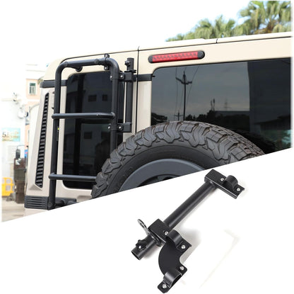 Auto Achterklep Klimmen Ladder Vlaggenmast Beugel Compatibel met Ineos Grenadier 2020-2024 Multifunctionele Achterklep Vlaggenmast Houder Antenne Montage Metalen Base Accessoires