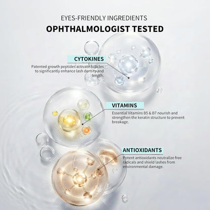 Wimperconditioner 3 ml – Wimperserum – Wimpergroeiserum – Wimperversterker – Wimperverzorging – Met peptiden – Oogheelkundig getest, geschikt voor gevoelige ogen en contactlenzen