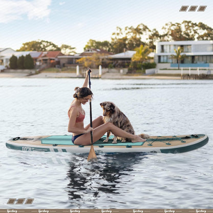 stand-up paddleboard, 3,3 m met complete premium opblaasbare SUP-accessoires, extra breed SUP-board voor volwassenen en kinderen, Pandora-collectie