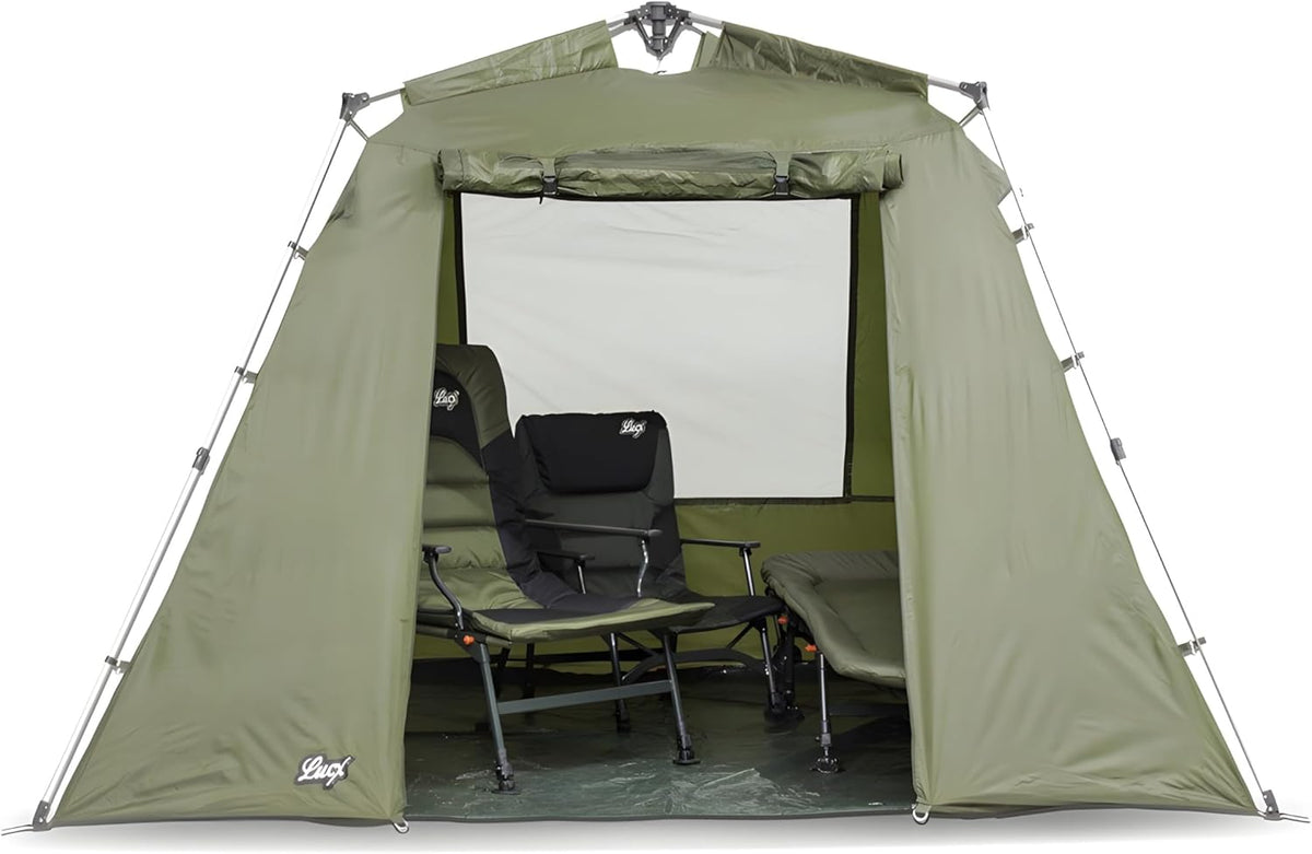Lucx® Marder Vistent Bivvy 1 2 of 3 man karpertent campingtent Carp Dome 2 of 3 man vistent