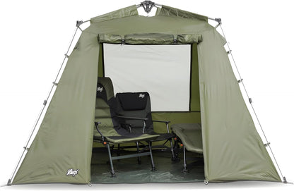 Lucx® Marder Vistent Bivvy 1 2 of 3 man karpertent campingtent Carp Dome 2 of 3 man vistent
