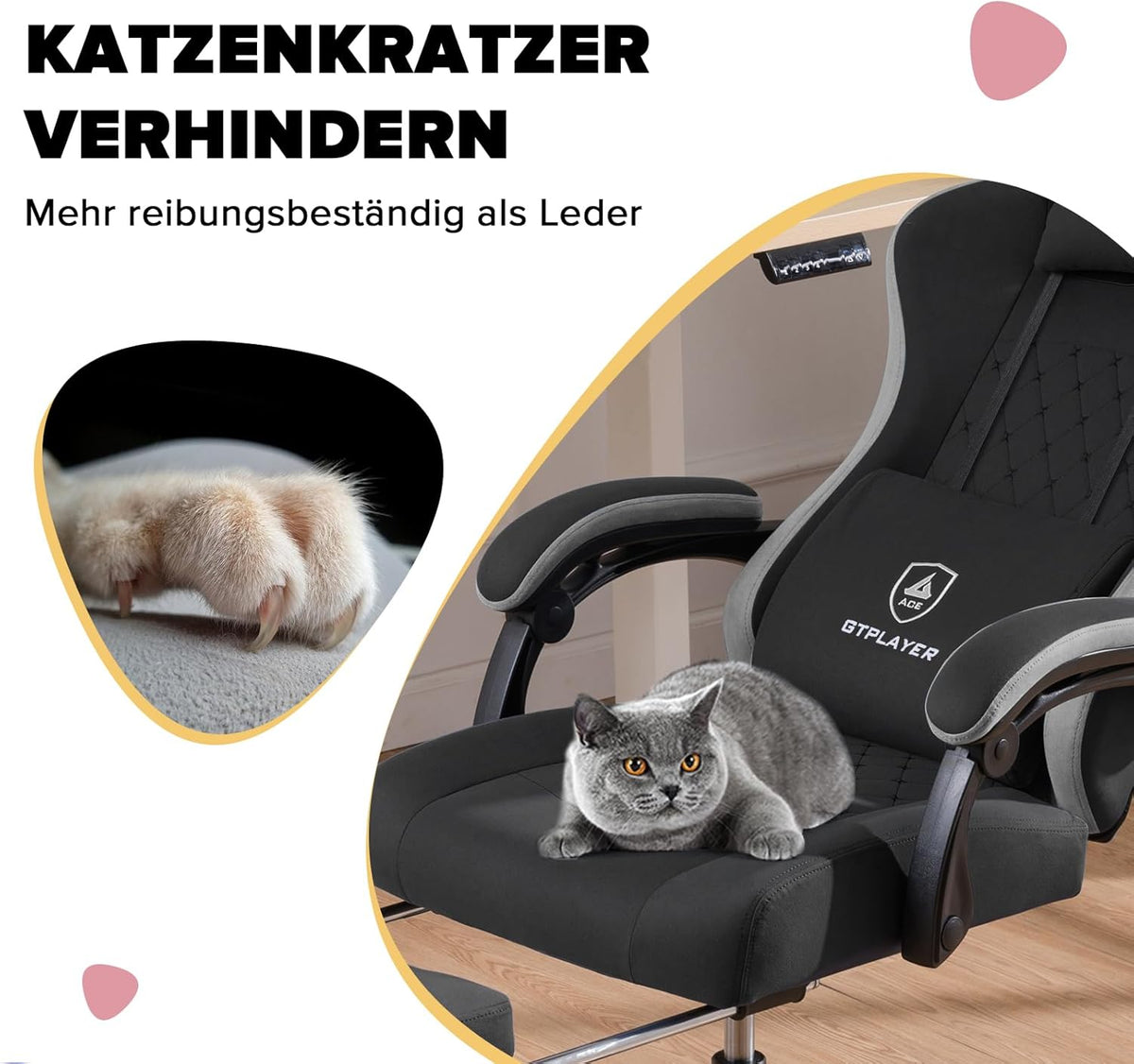 GTPLAYER LR002 Zwart