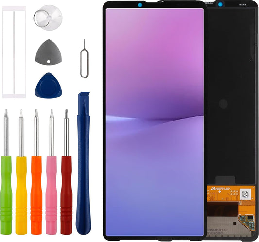 Duotipa Nieuw 6.1" OLED-display compatibel met Sony Xperia 10 V XQ-DC72, XQ-DC54 LCD-scherm touchscreen digitizer montage met reparatie tools kit