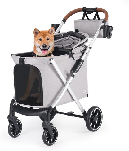 Beberoad X6 Pet Stroller, Grijs