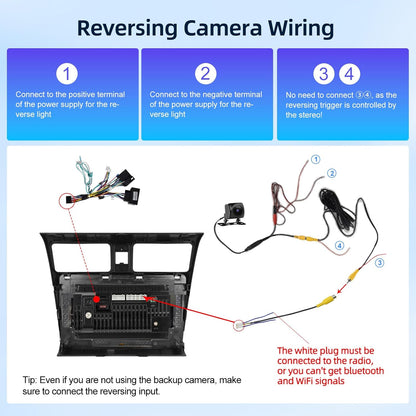 [4G+64G] Android Car Radio for Suzuki Swift 2005-2010 with Wireless Carplay & Android Auto, 10 inch IPS Touch Screen Car Stereo with GPS, WiFi, 32EQ, Bluetooth 5.0, FM/RDS Radio