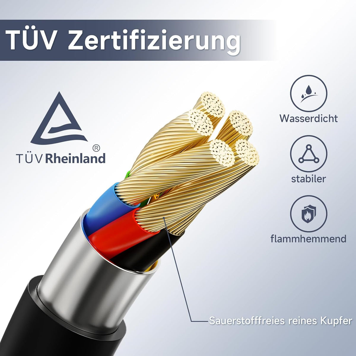 Type 2 oplaadkabel 3,6 kW 10 m, 6-16 A eenfasig oplader type 2, oplaadkabel elektrische auto type 2 Schuko, draagbare EV oplader, instelbare stroom en instelling starttijd voor alle EV PHEV IEC