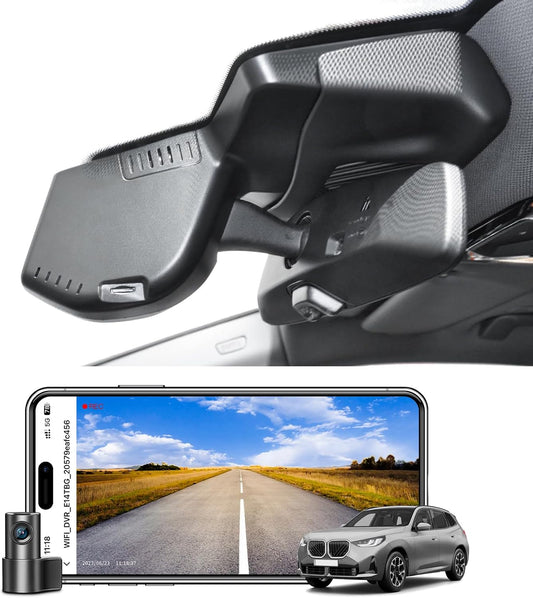Dashcam – Autocamera – Boordcamera – Rijcamera – Camera Voor Auto – Aangepaste Pasvorm Voor Specifieke 2025 SUV – 4K Voor & 1080p Achter – Wifi App & 128GB Kaart