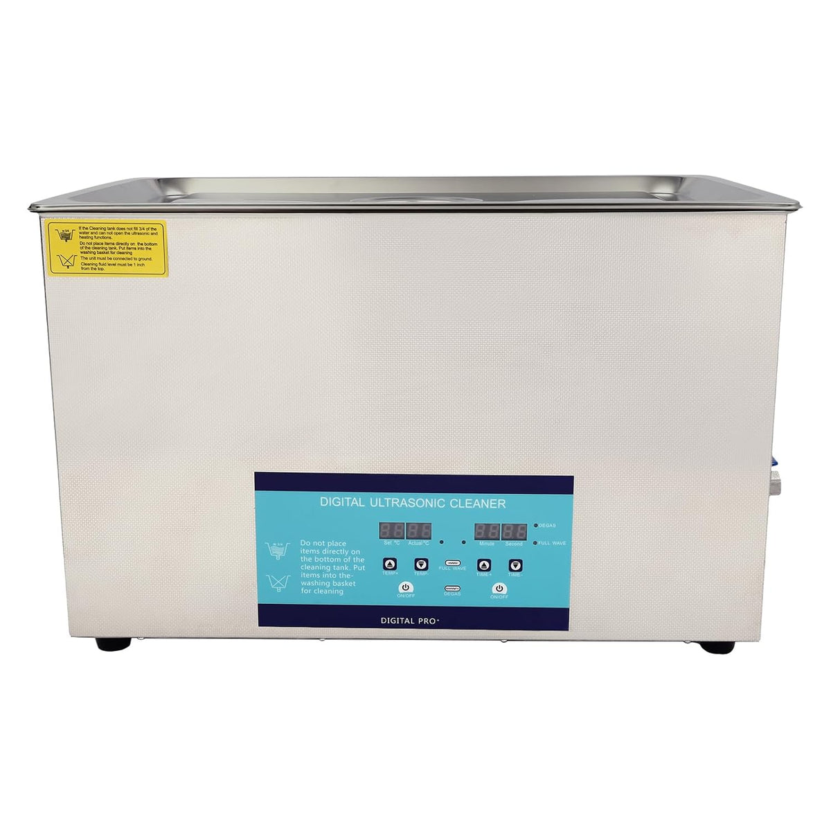 Ultrasone Reiniger – Ultrasoon Schoonmaakapparaat – Ultrasoon Bad – Sieraden Reiniger – Brillenreiniger – 600 W Vermogen – Digitale Timer & Verwarming tot 80°C