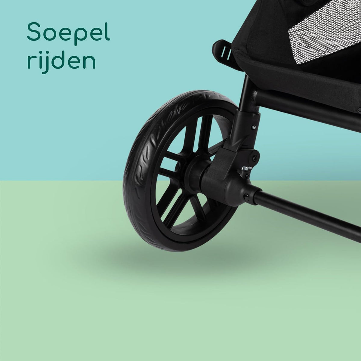 Bebeconfort Luvia Trio, Kinderwagen 3 in 1 set, 0-4 jaar (0-22 kg), Wandelwagen, Baby autostoeltje, Reiswieg, Slim opvouwen, Verstelbare duwstang, Wielen met schokdempers, Mineral Graphite