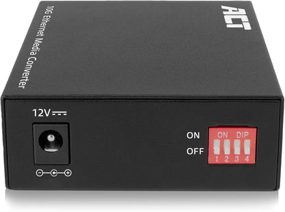 ACT 10G Ethernet Media Converter Glasvezel, voldoet aan de standaard 802.3ab, Multi Mode, Single Mode SFP+ - AC4455