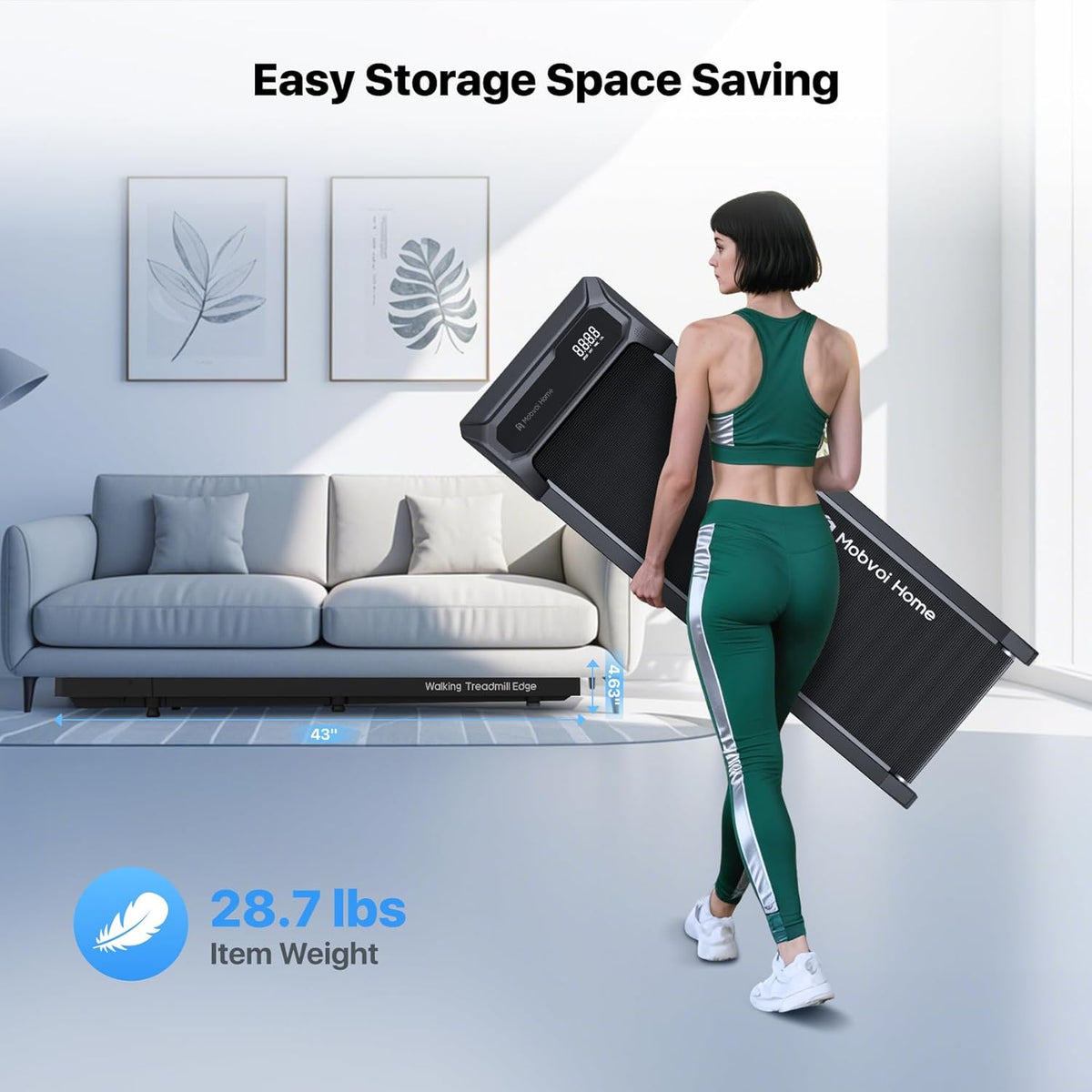 MOBVOI HOME Walking Treadmill Edge - QUORE