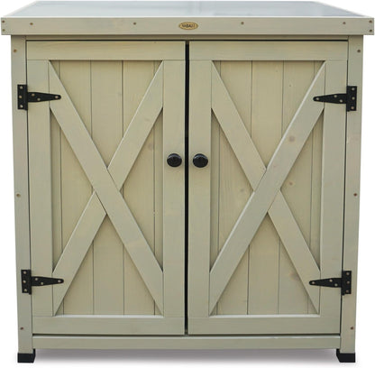 Garden cabinet "Laura", 80 x 45 x 92 cm - QUORE