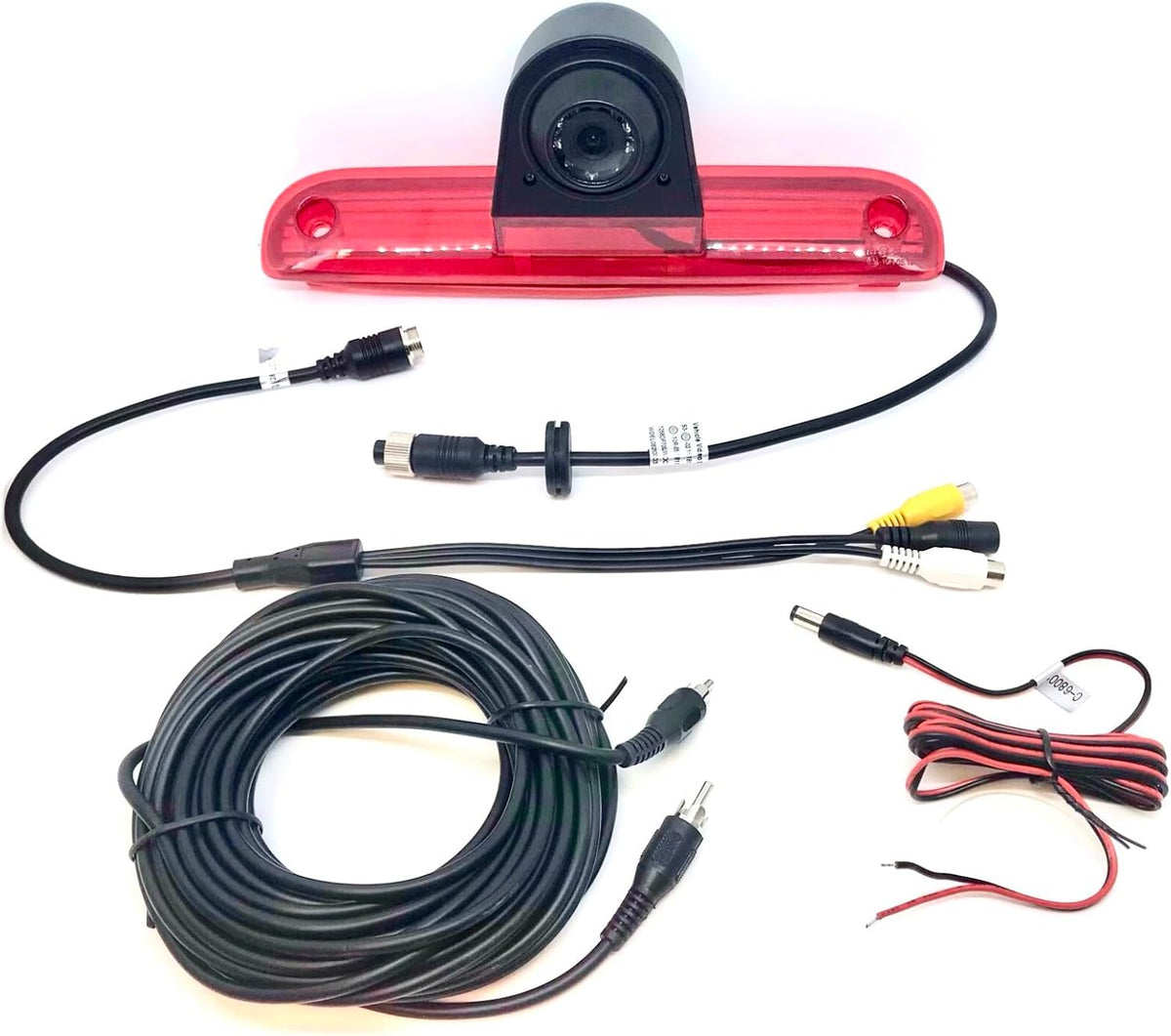 Dolphin Automotive OEM Stijl Remlicht Achteruitrijcamera Op hoog niveau Voor Opel/Vauxhall Movano 2022 Vanaf (Camera Met 4.3 "Dash Monitor)