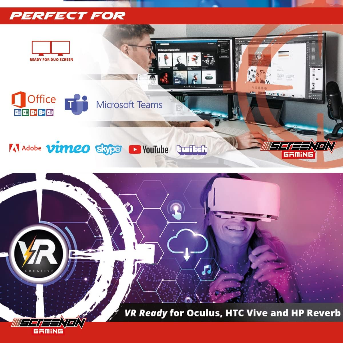 Ryzen 5 5600G - 1TB M.2 - RTX 3050 - GamePC.A40121 - WiFi