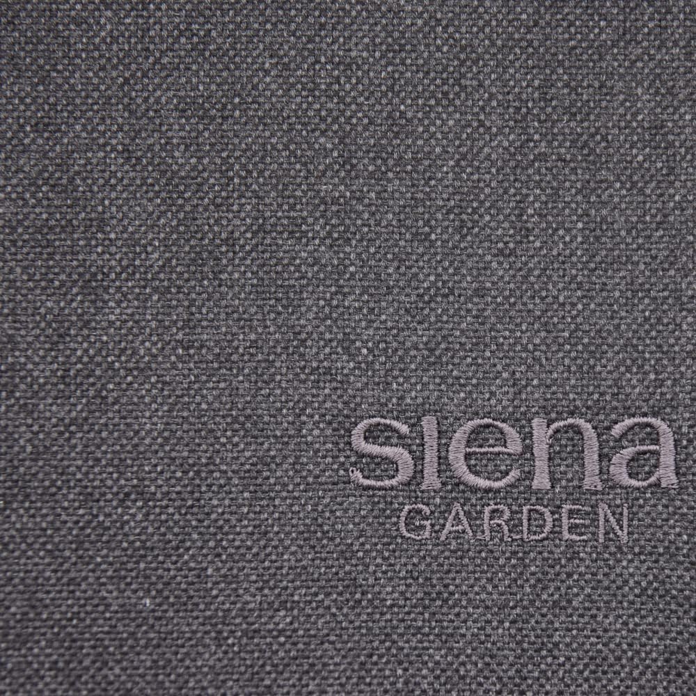 Siena Garden Relax ligstoel in zwart