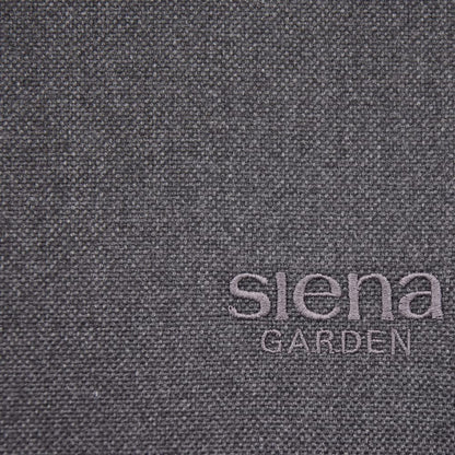 Siena Garden Relax ligstoel in zwart
