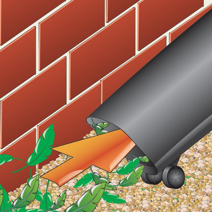 Fartools Stofzuiger – blazer 2800 W, snelheidsdimmer van 10.000 tot 16.500 minuten, luchtvolume 960 M3/h, opvangzak, voorhark