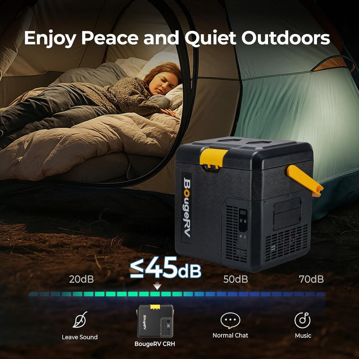 Compressor Koelbox – Draagbare Koelbox – Auto Koelbox – Camping Koelbox – Vriesbox – Instelbare Temperatuur -20°C tot 20°C – 173 Wh Accu Met 8,5 Uur Koeltijd