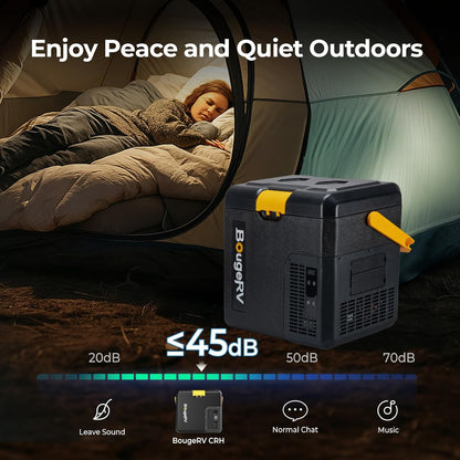 Compressor Koelbox – Draagbare Koelbox – Auto Koelbox – Camping Koelbox – Vriesbox – Instelbare Temperatuur -20°C tot 20°C – 173 Wh Accu Met 8,5 Uur Koeltijd