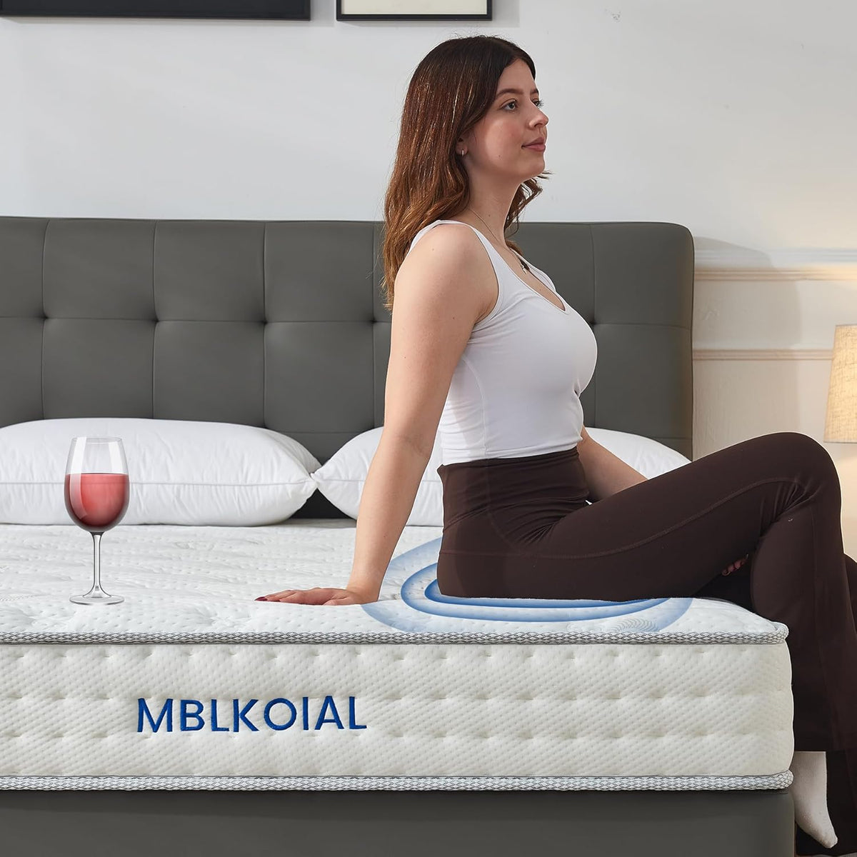 matras 140 x 200 7 zones zakveermatras H3 hoogte 20 cm veerkernmatras Matras met memory foam voor volwassenen (20 cm, 140x200)