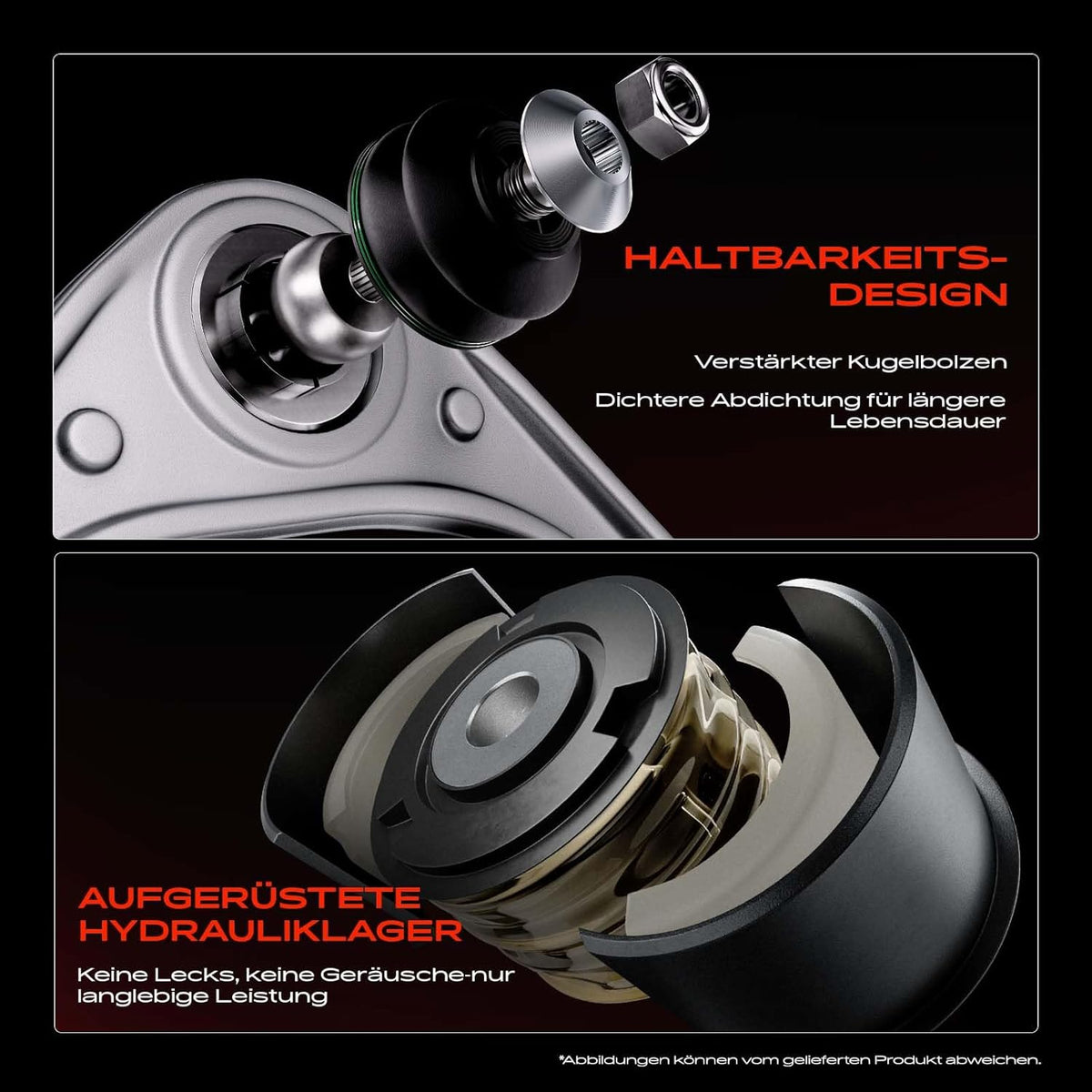 Frankberg 8x Wishbone set vooras Compatibel met A3 8L1 1.6L-1.9L 1997-2003 Leon 1.4L-1.9L 1999-2006 Oc.ta.v.ia 1.4L-2.0L 1996-2010 Golf IV 1J1 1.4L-2.3L 1998-192005 Vervanging # 1J0411315
