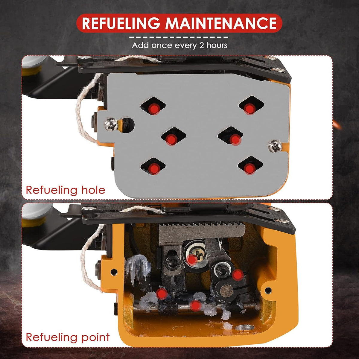Zaksluitmachine – Zaknaaimachine – Zakkennaaimachine – Draagbare Naaimachine – Verpakkingsmachine – 36V Lithiumbatterij Tot 3 Uur – 2600 Steken/Min Met Automatische Draadafsnijding