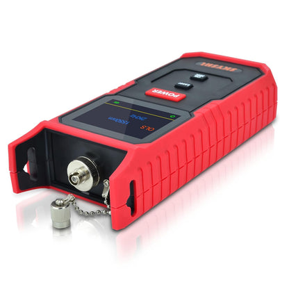 1310nm en 1550nm OLS Optische Lichtbron SM Optical Fiber Light Source Tester met SC+FC+ST+LC UPC adapter en Kleurenscherm-SS100S3
