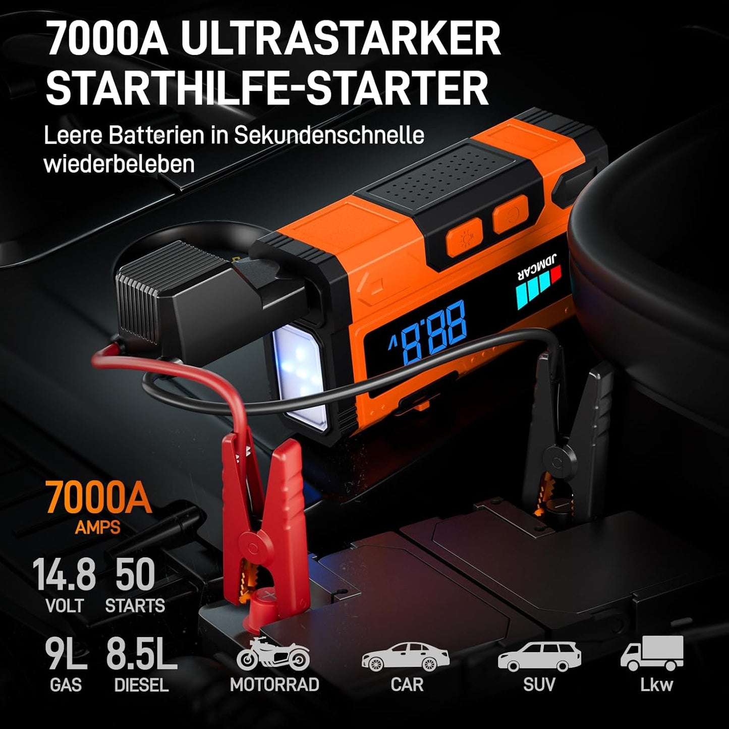 JDMCAR Jump Starter