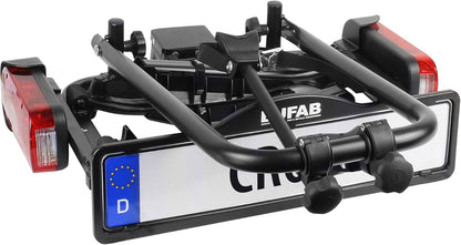 Fietsendrager – Fietsdrager – Trekhaakdrager – Fietsrek – Draagrek – Geschikt voor 2 Fietsen – Diefstalbeveiliging – Geschikt voor E-bikes