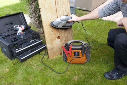 Multifunctioneel Energiestation – Portable Powerstation – Noodstroomvoorziening – Starthulp Accu – Energie Generator – 300W Vermogen – 400A Starthulp Voor Voertuigen