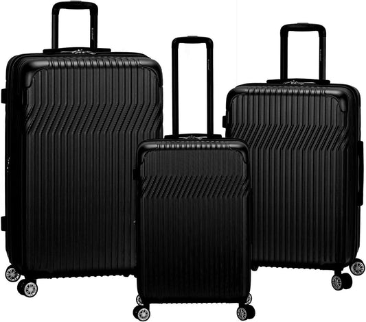 Rockland Pista 3-delige Abs niet-uitbreidbare bagageset