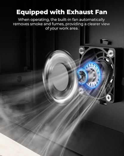 ACMER K1 lasergraveermachine 3500 mW, klasse 1 kleine gesloten veiligheidslasersnijder, nauwkeurigheid 0,01 mm. Zeer nauwkeurige lasergraveermachine voor hout, metaal, acryl, leer, enz.