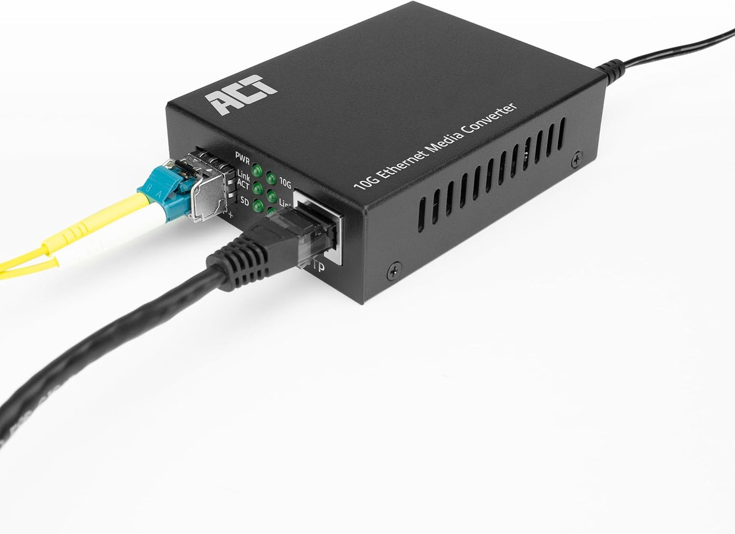 ACT 10G Ethernet Media Converter Glasvezel, voldoet aan de standaard 802.3ab, Multi Mode, Single Mode SFP+ - AC4455