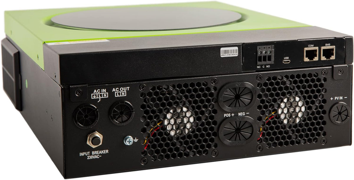 Master U-Power Hybrid Solar Inverter, 3600 W, 24 V, V4, MPPT, 120 Ah, 4000 W, in panels with integrated Wi-Fi, green, UM3V4       </font></font>