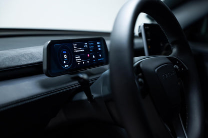 S3XY Dash voor Tesla (Head-up-display, CarPlay, Android Auto) (inclusief Commandant, Model Y Juniper)