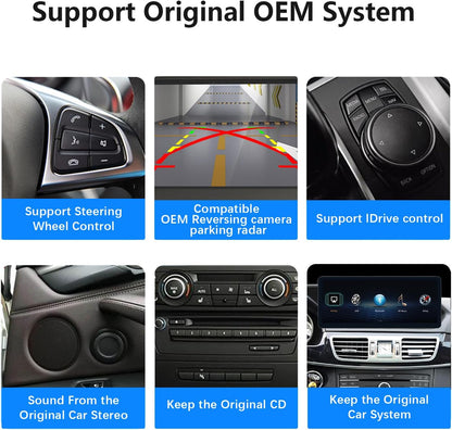 Autoradio – Carplay Scherm – Multimedia Systeem – Touchscreen Radio – Android Auto – 12,3 Inch Ultra Smal – Linux 4.0 Besturingssysteem