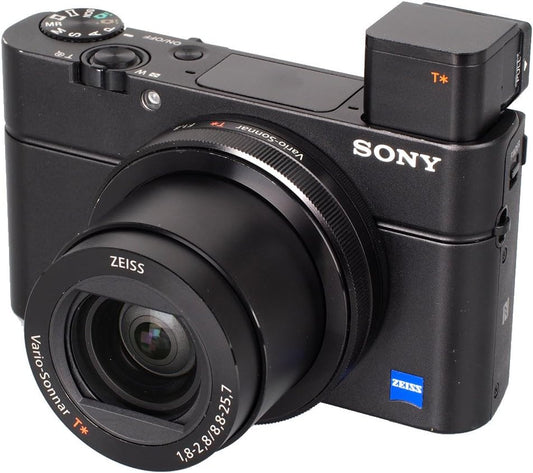 Sony RX100 III | Premium compactcamera (1.0 type sensor, 24-70mm F1.8-2.8 Zeiss-lens en kantelbaar display voor vloggen)