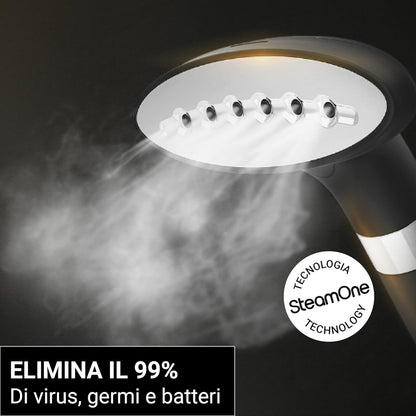 Stoomstrijkijzer – Kledingstomer – Stoomstomer – Verticaal Stoomstrijkijzer – Stoomapparaat – 1800W En 40g/Min Continue Stoom – 1,8L Afneembare Watertank Voor 45 Min Gebruik