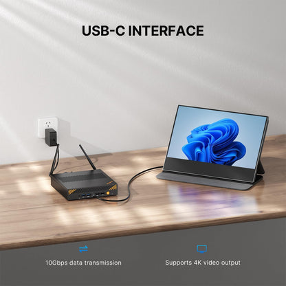 Mini PC – Micro PC – Compact Desktop – Small Form Factor PC – Krachtige Home Gaming PC – Intel Core i9-13900HK Tot 5,4 GHz – 32GB DDR5 RAM & 1TB PCIe 4.0 SSD