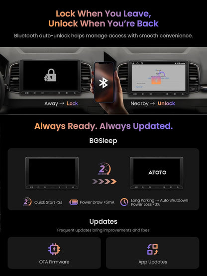 Autoradio 2 DIN – Android Car Stereo – Touchscreen Autoradio – Auto Multimedia Speler – GPS Navigatie – 10,1 Inch HD IPS Scherm – Ingebouwde OBD Bluetooth Scanner