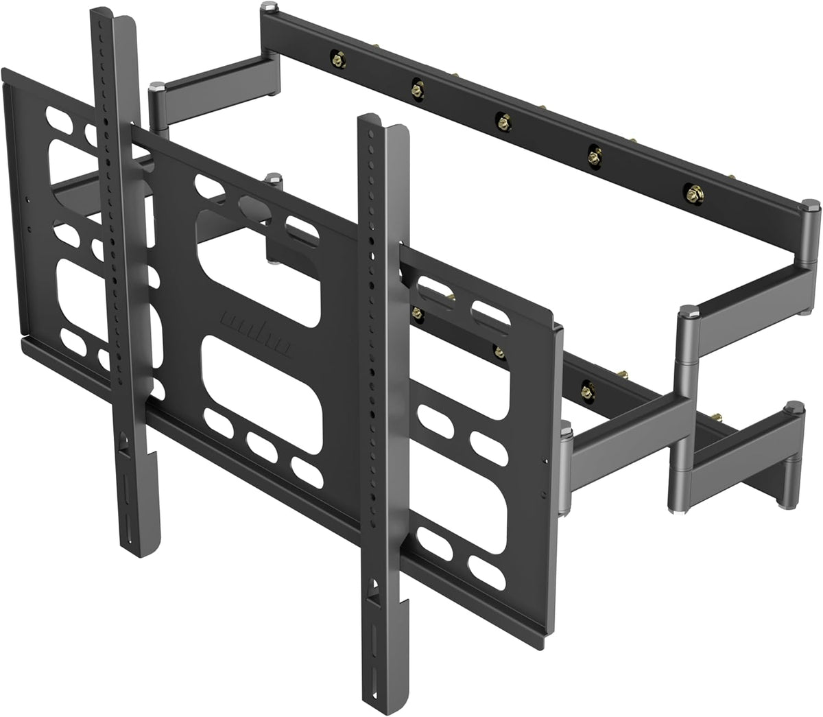 unho TV wall mount swiveling pull-out for up to 100 inches - QUORE