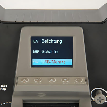 Reflecta Film Scanner Super 8 & Normal 8 – Eenvoudige Digitalisering van Oude Filmrollen in HD Kwaliteit – Automatische Scanning, SD Opslag, Geen Computer Nodig