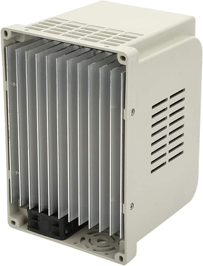 Variabele Frequentieaandrijving VFD, 0,75 kW, AC 220V, Eenfasig, 5A, V/F Open-Loop, PWM-Regeling, 16,5x11,5x10 cm
